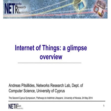 Internet of things and nanothings workshop may 2014
