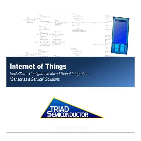 Internet of Things (IoT) Affordable & Fast Semi-Custom ASIC Solutions