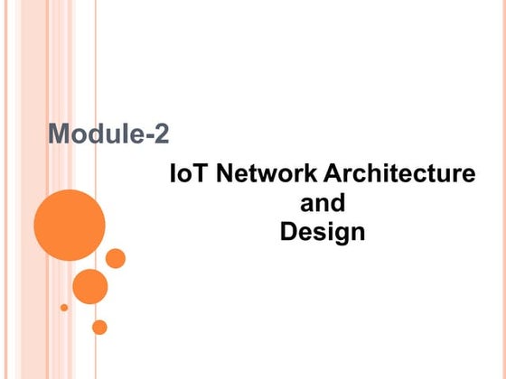 IoT and m2m | PPT