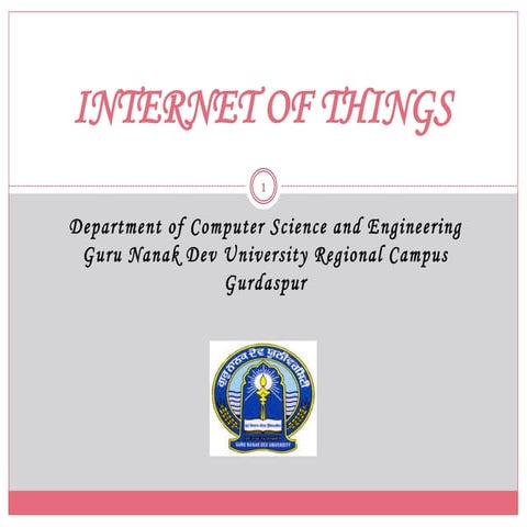 Internet of things(iot)