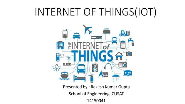 Internet of things(iot)