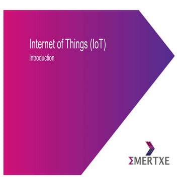 Internet of things (io t)