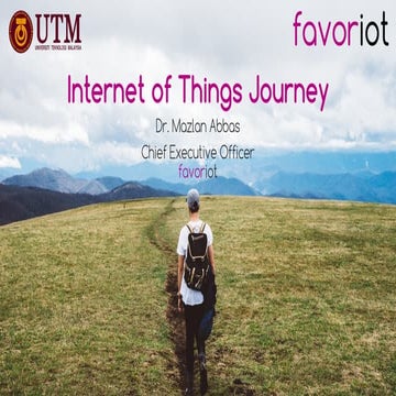 Internet of Things (IOT) Journey