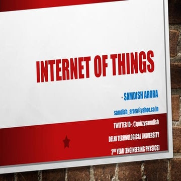 Internet of Things