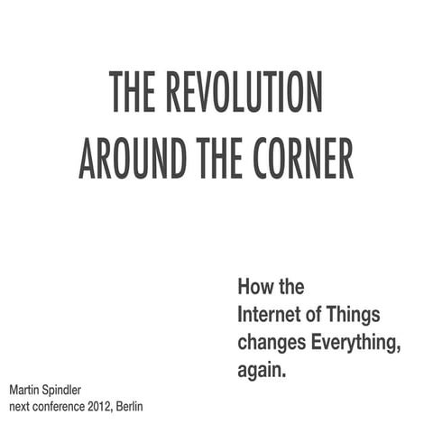 The Revolution Around the Corner at next12