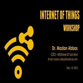 Internet of Things Workshop
