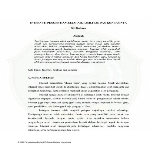 Makalah Internet | DOCX
