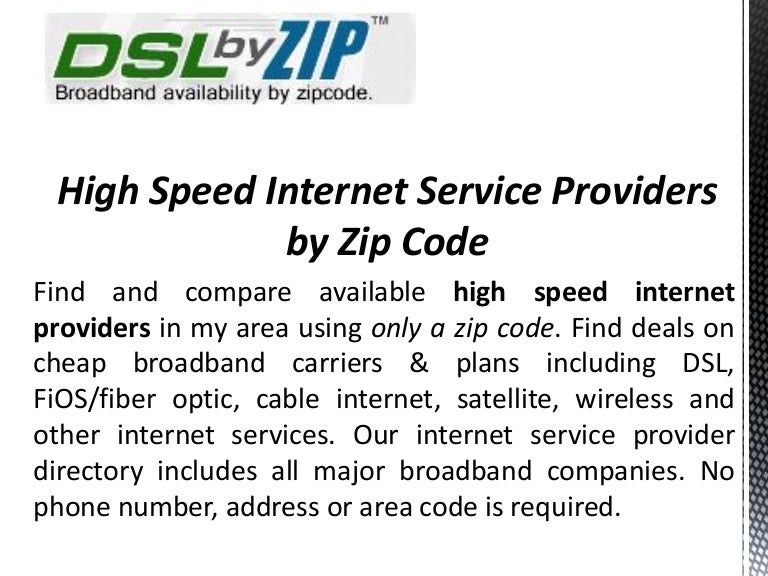 providers by zip code