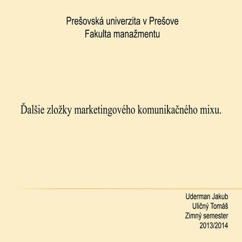 Internet + prípadová študia