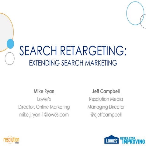 Search Retargeting: Expanding Paid Search