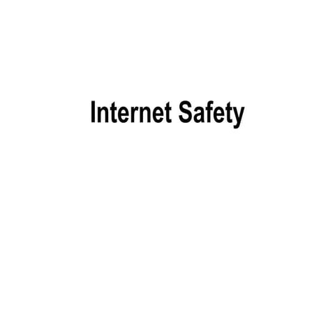 Internet safety