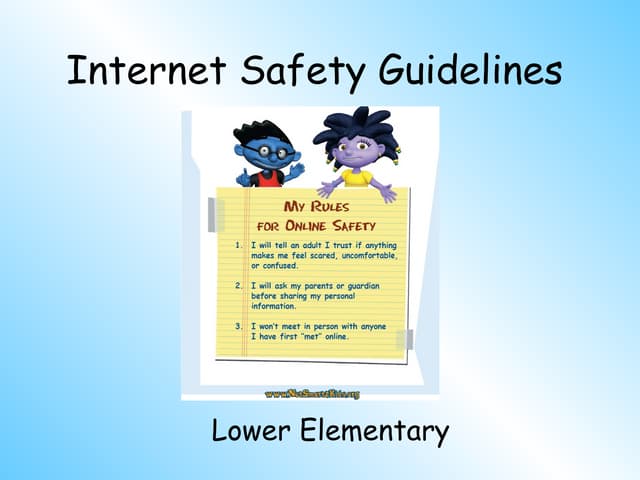 Internet Safety Elementary