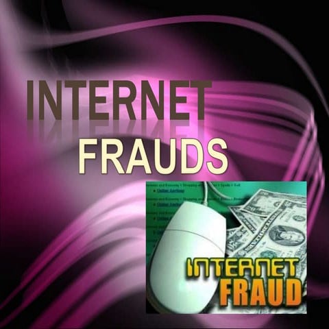 Internet scams