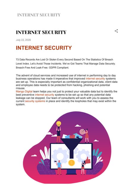 Internet security