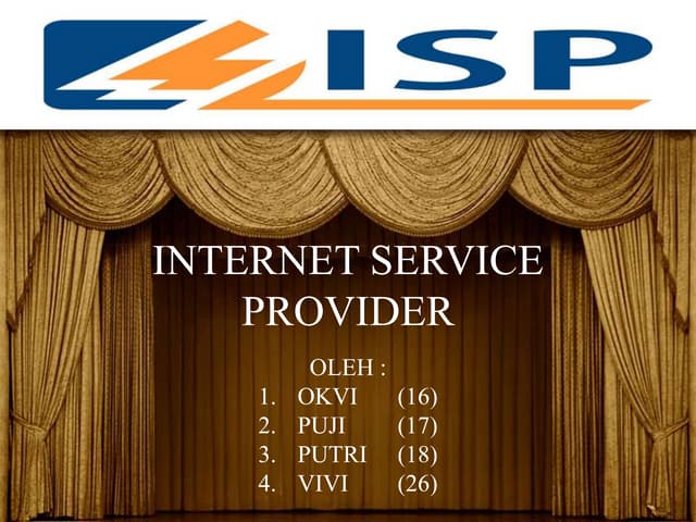 Internet service provider ppt