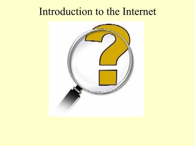Internet Slide Show