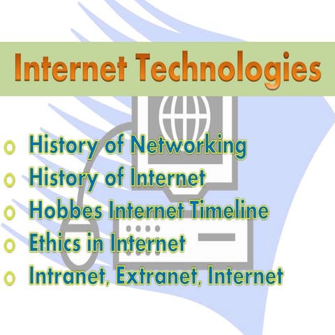 Internet tech lessons