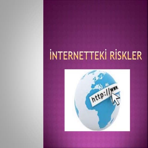İnternetteki̇ ri̇skler