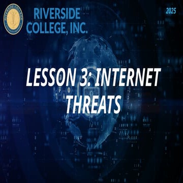 Internetor interior or theasd Threats.pptx