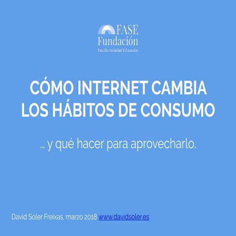 Internet, usuarios y consumo