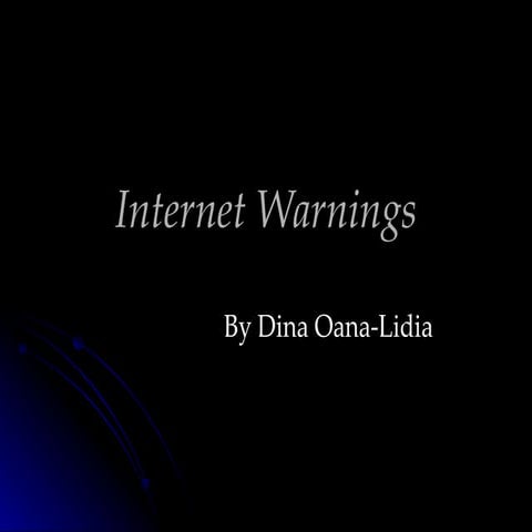 Internet warnings