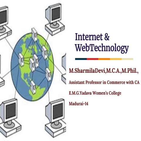 Internet &web technology | PPT