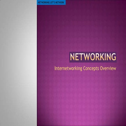 Internetworking | PPT
