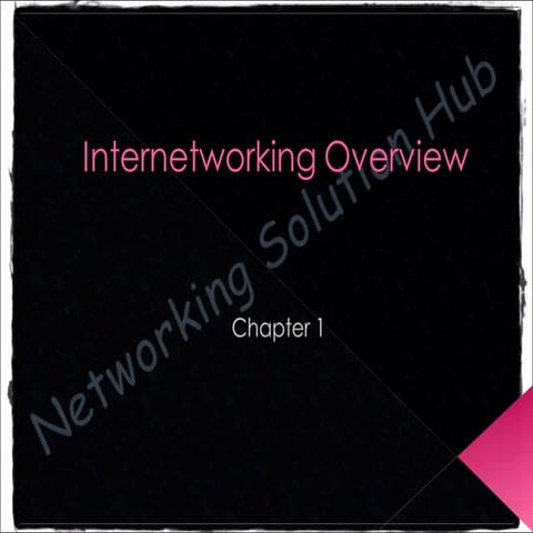 Inter-Networking Overview