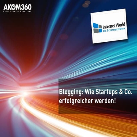 Blogging: Wie Startups erfolgreicher werden!