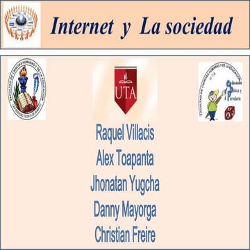 Internet y la sociedad  