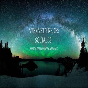 Internet y redes sociales
