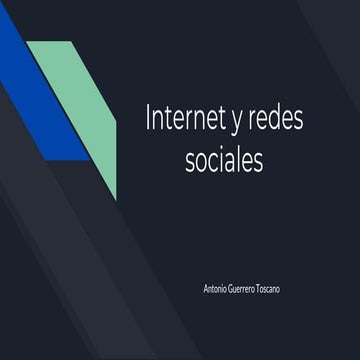 Internet y redes sociales