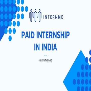 InternMe: Launch Your Career with Paid, Skill-Based Internships Across ...
