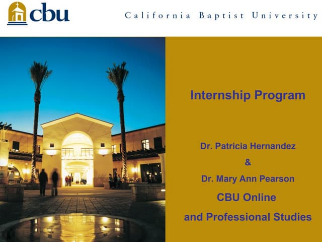 Intern powerpoint