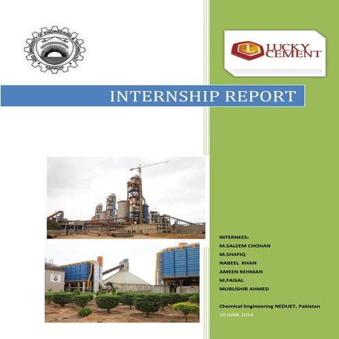 Intern report
