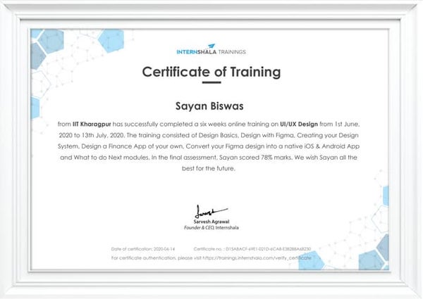Tcs Ion Certificate Tcs Ion Certificate