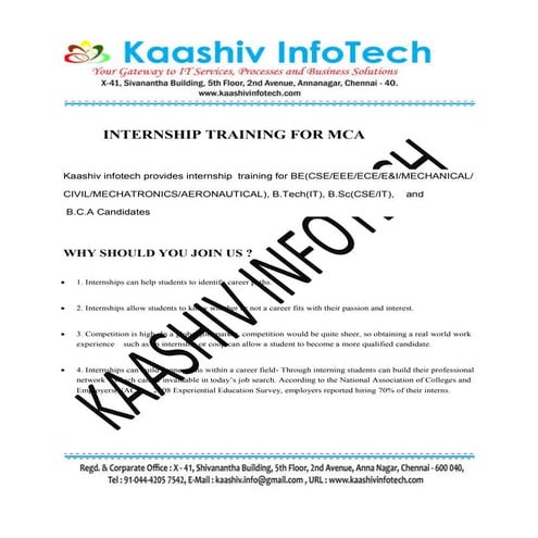 Internship in-chennai-for-mca-windows-application