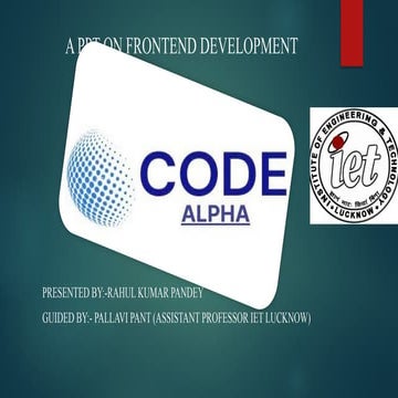 Comprehensive Frontend Development Course: HTML, CSS, and JavaScript ...
