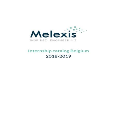 Internship catalog Belgium 2018 2019