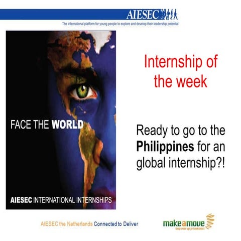 Internship of the week philippines