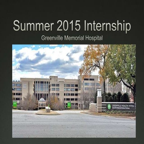GHS Internship