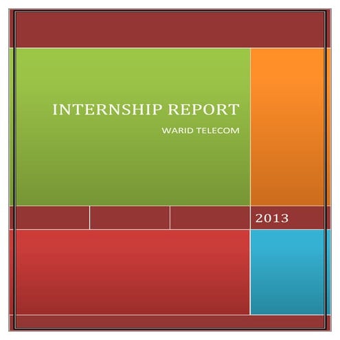 Internship report