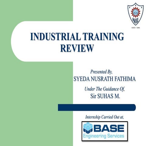 Internship review (Civil Engineering)