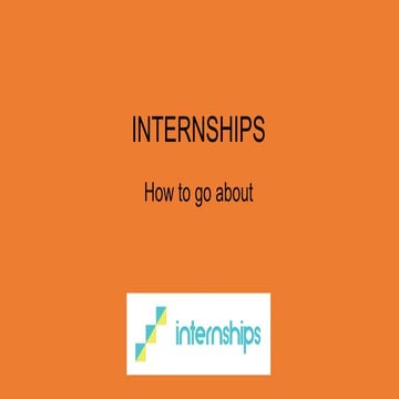 Internships for Law Students
