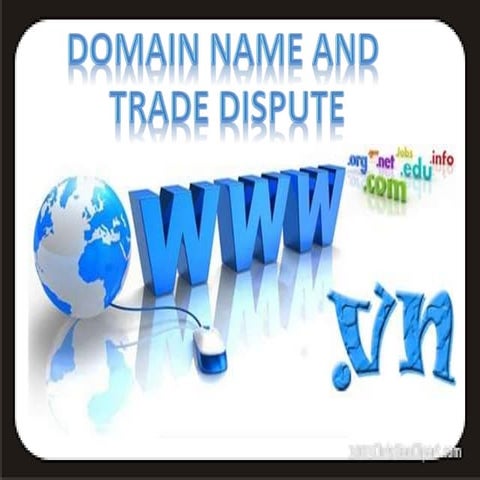 DOMAIN NAME AND CYBER SQUATTING