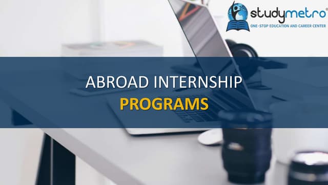 Internships ppt