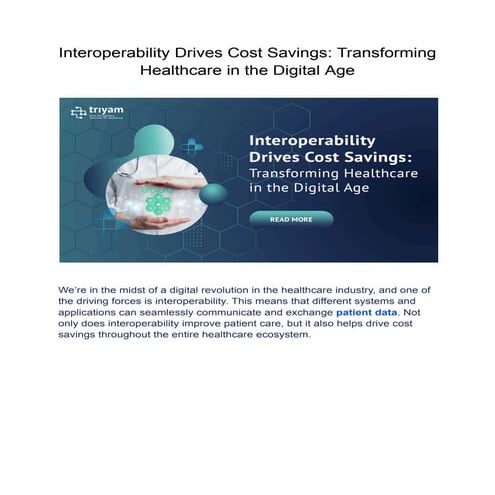 Interoperability Drives Cost Savings_ Transforming Healthcare in the Digital Age.pdf