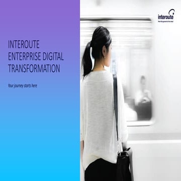 Interoute enterprise digital transformation