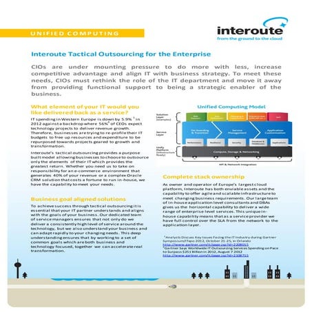 Tactical Outsourcing (Interoute)