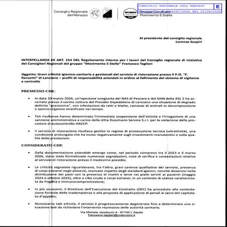 2091 interpellanza superamento centrale unica | PDF
